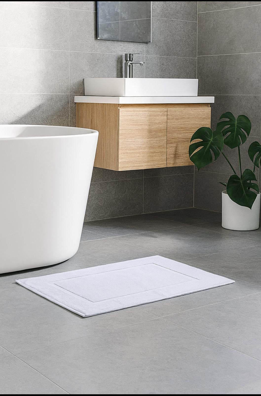 BATH MAT PREMIUM QUALITY - 100% COTTON
