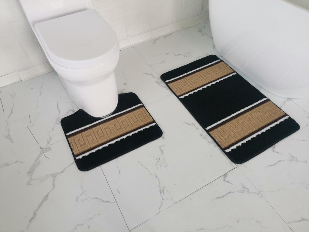 2Pcs Multi Colour Style Bath Mats