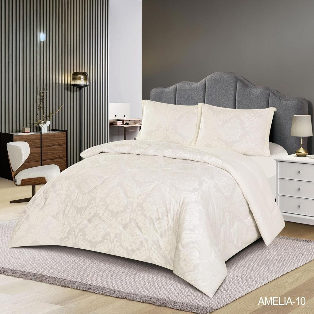 3PCS Luxury Jacquard Bedding Set