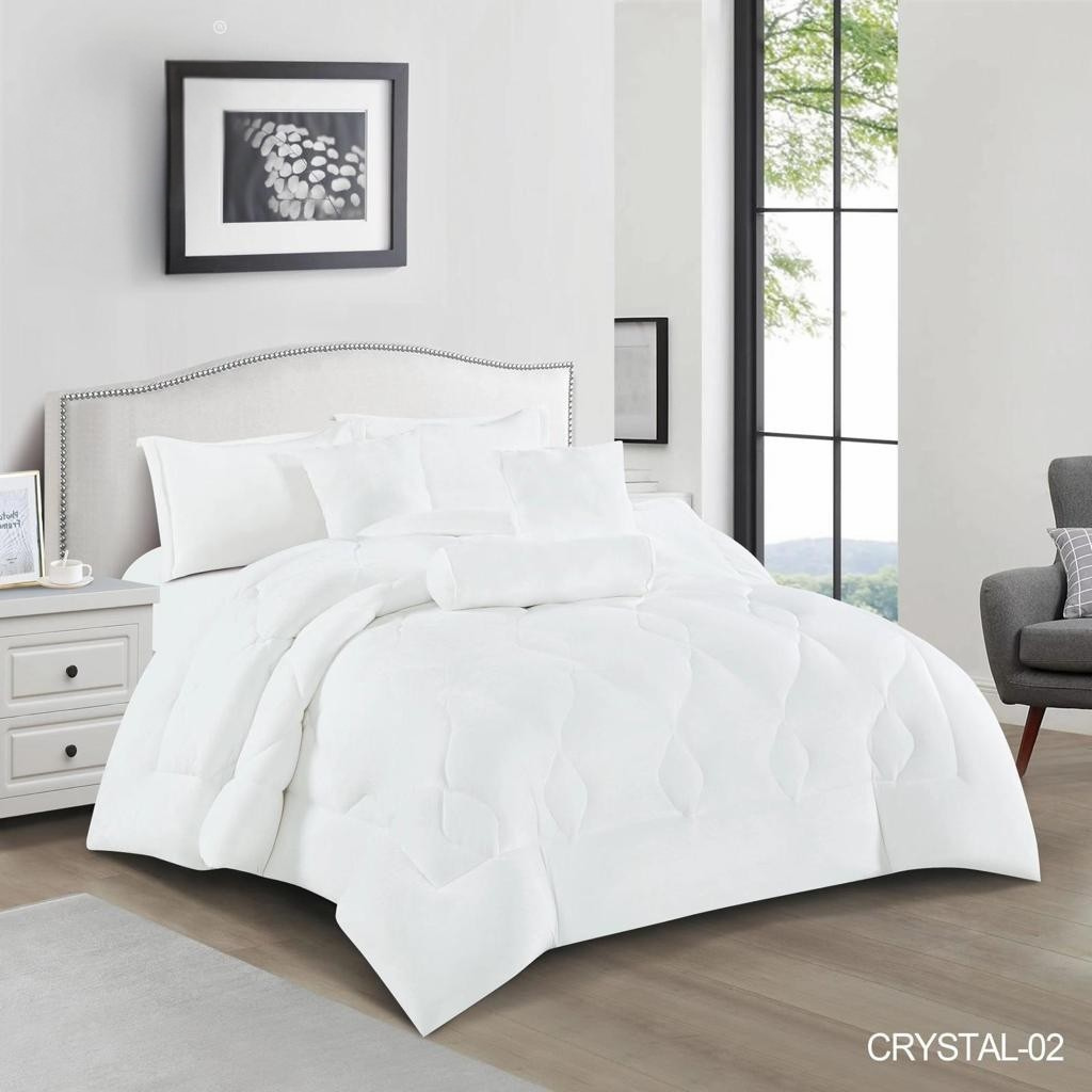 7PCS Comforter BED SPREAD