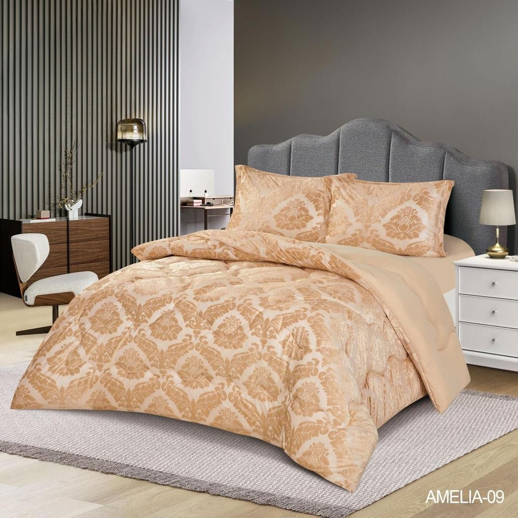 3PCS Luxury Jacquard Bedding Set
