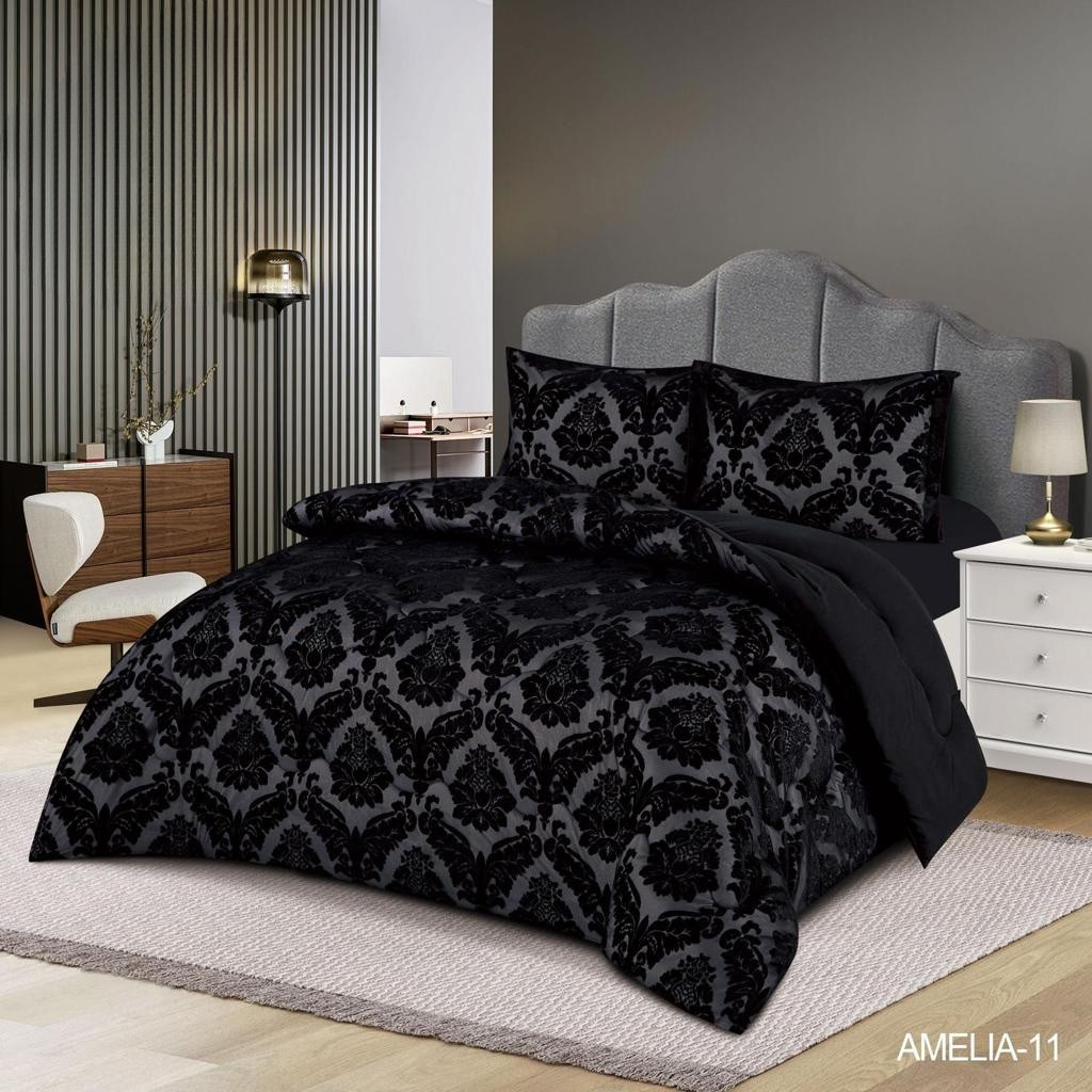3PCS Luxury Jacquard Bedding Set