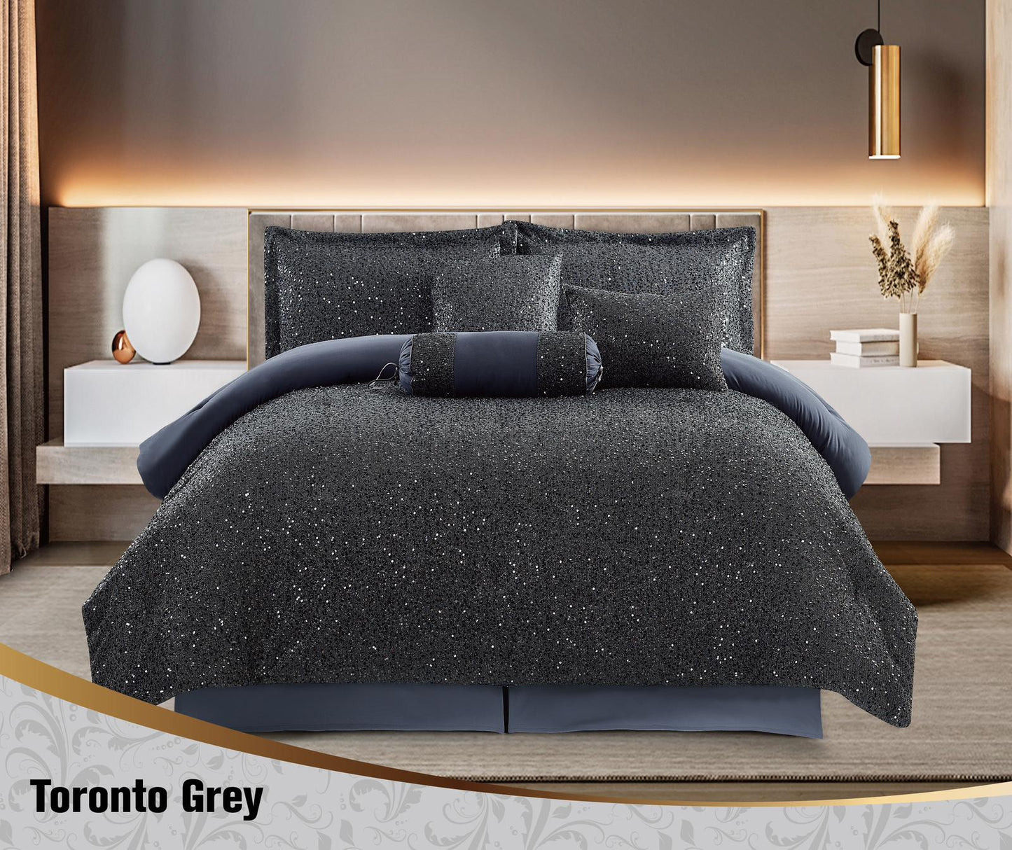 7PCS Mystical Modern Bedding Set