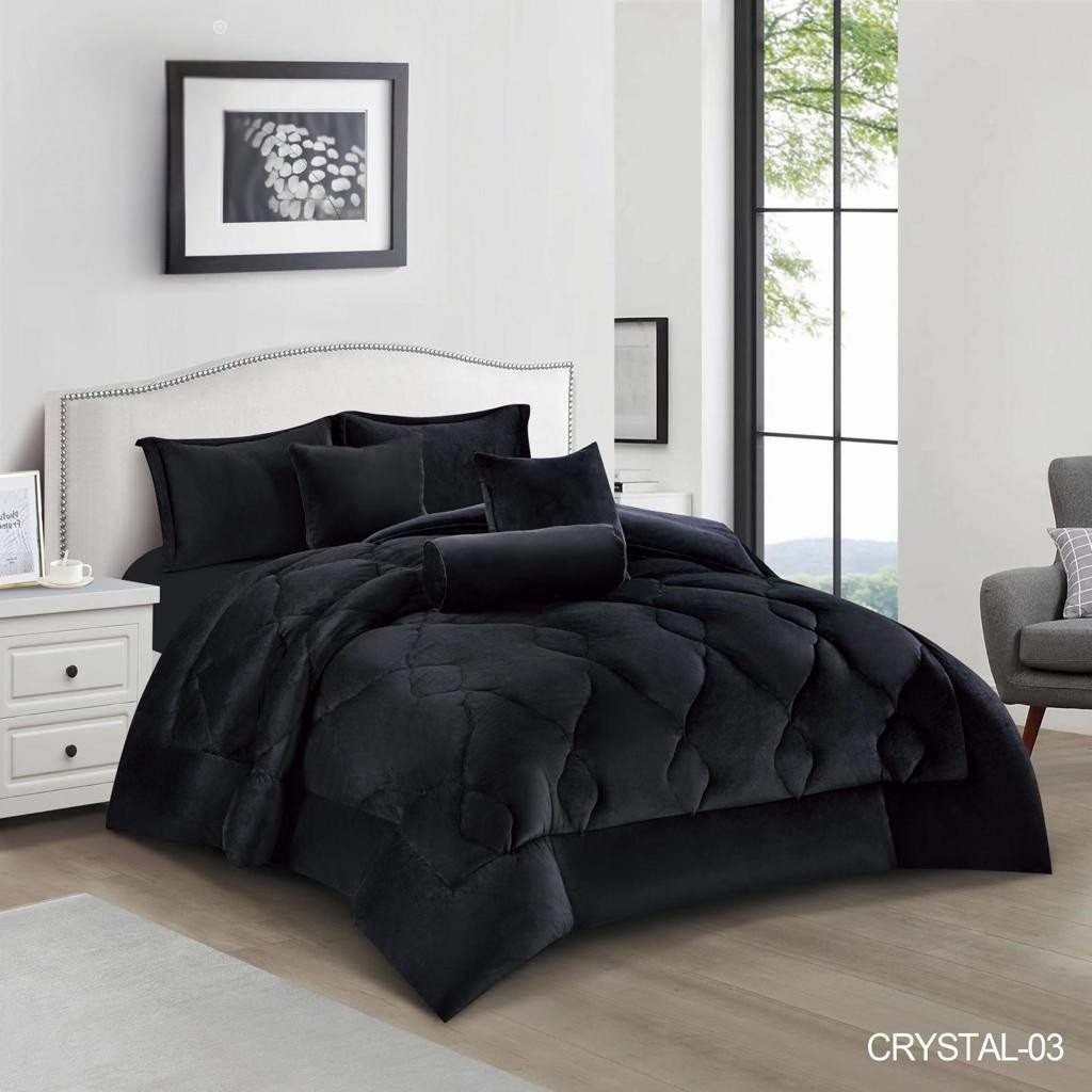 7PCS Comforter BED SPREAD