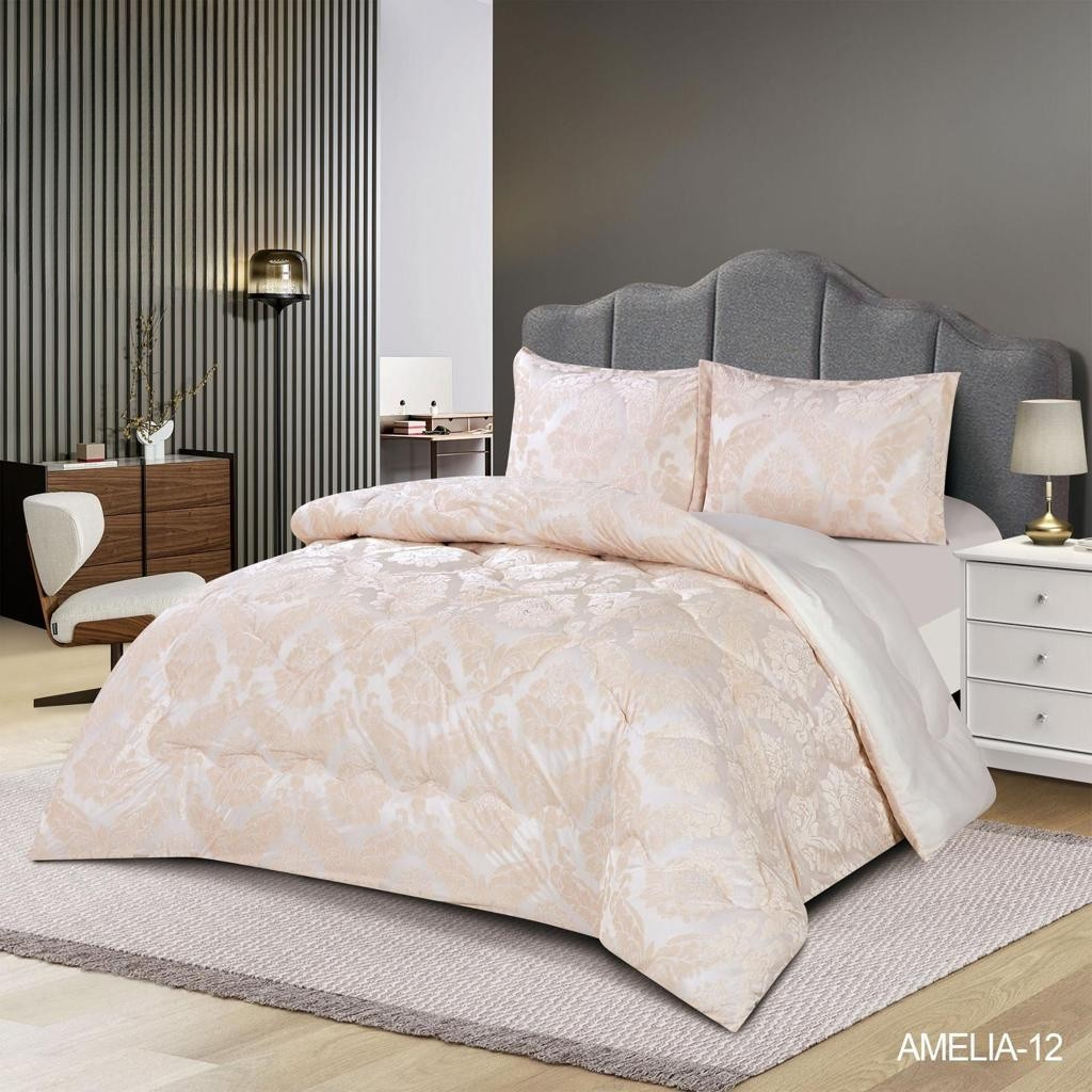 3PCS Luxury Jacquard Bedding Set
