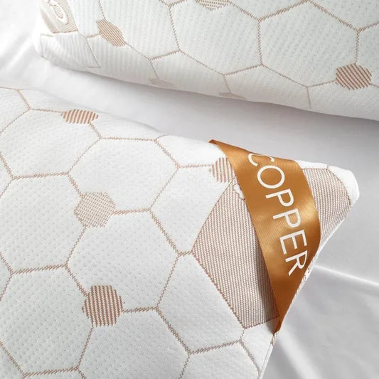COPPER MEMORY FOAM BED PILLOW PREMIUM