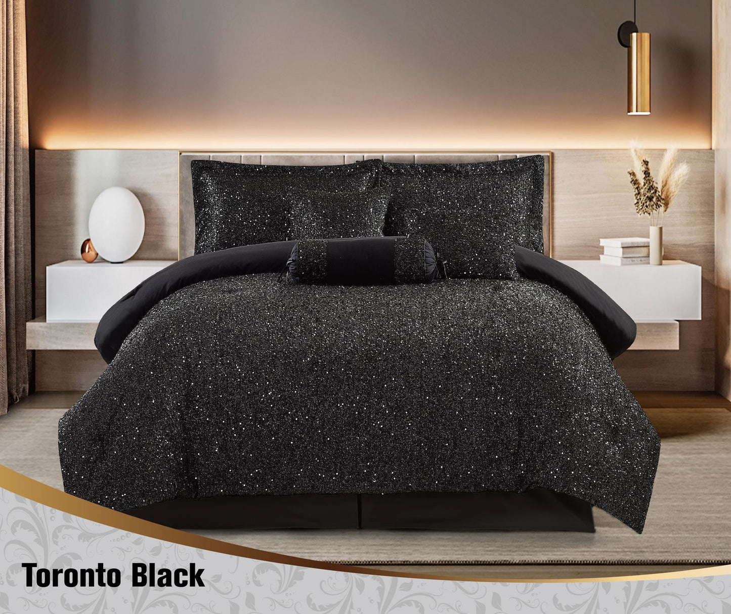 7PCS Mystical Modern Bedding Set