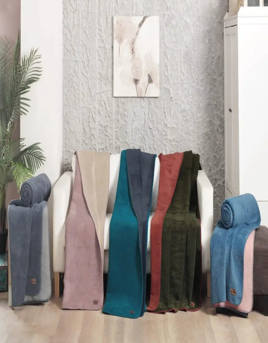 Antibacterial Cotton Plain Blankets (Glasgow)