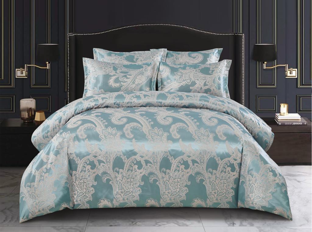 Jade Luxury Jacquard Bedding Set
