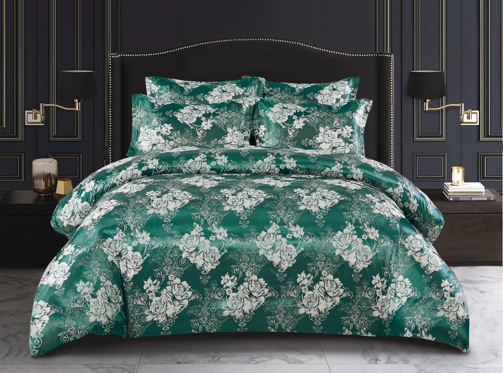 Jade Luxury Jacquard Bedding Set