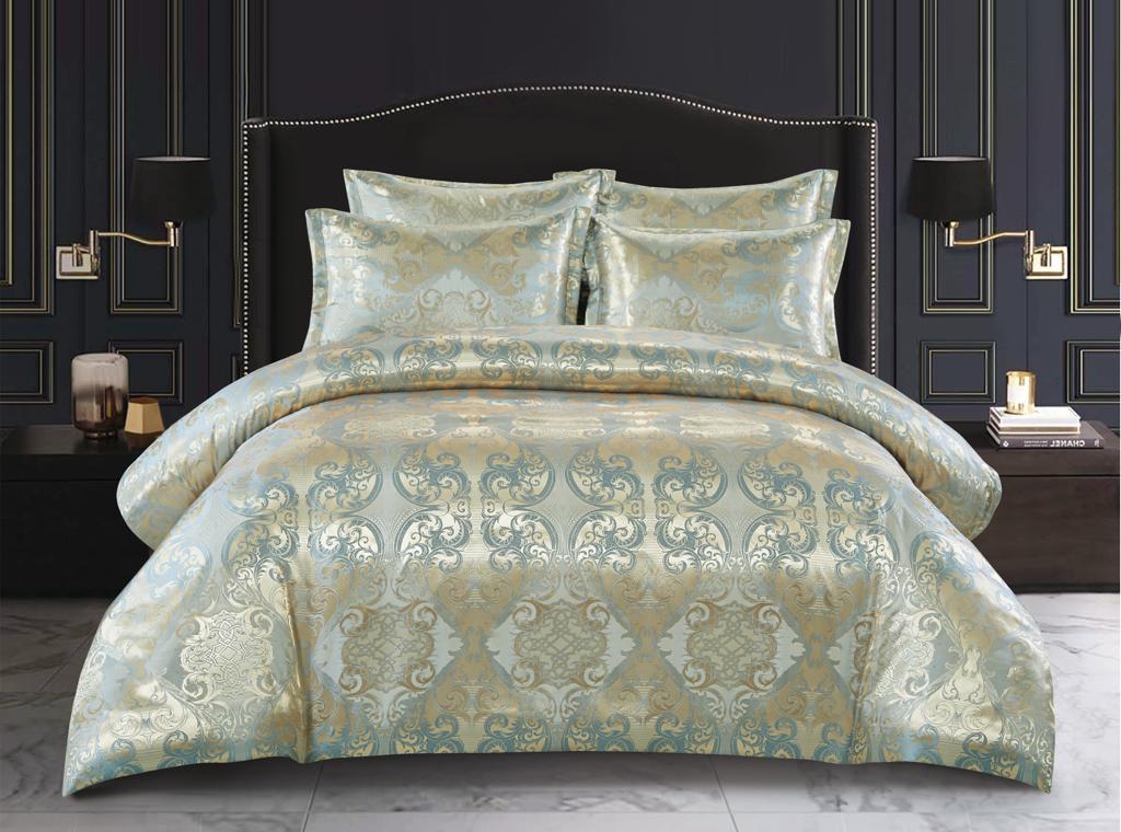 Jade Luxury Jacquard Bedding Set