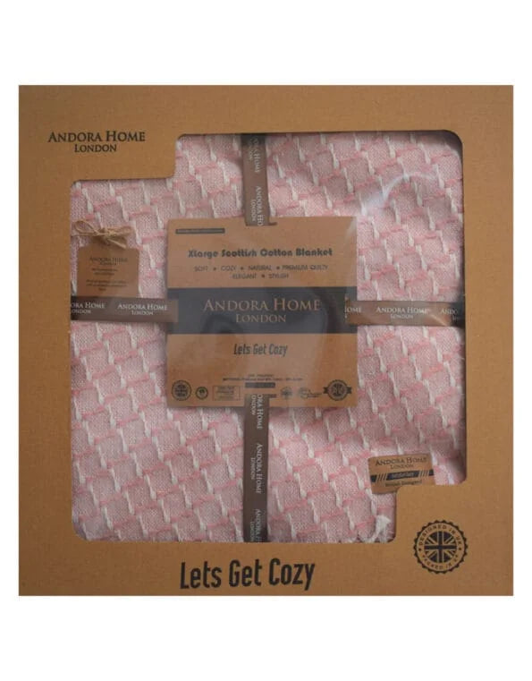 XLarge Scottish Cotton Bedding Blankets (Derry)