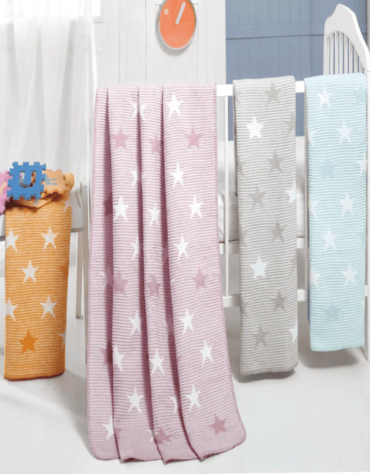 Cotton Baby Blankets (Star)