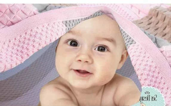 Organic Cotton Baby Knitted Blankets (Bangor)