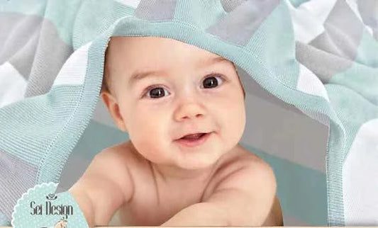 Organic Cotton Baby Knitted Blankets (Bangor)