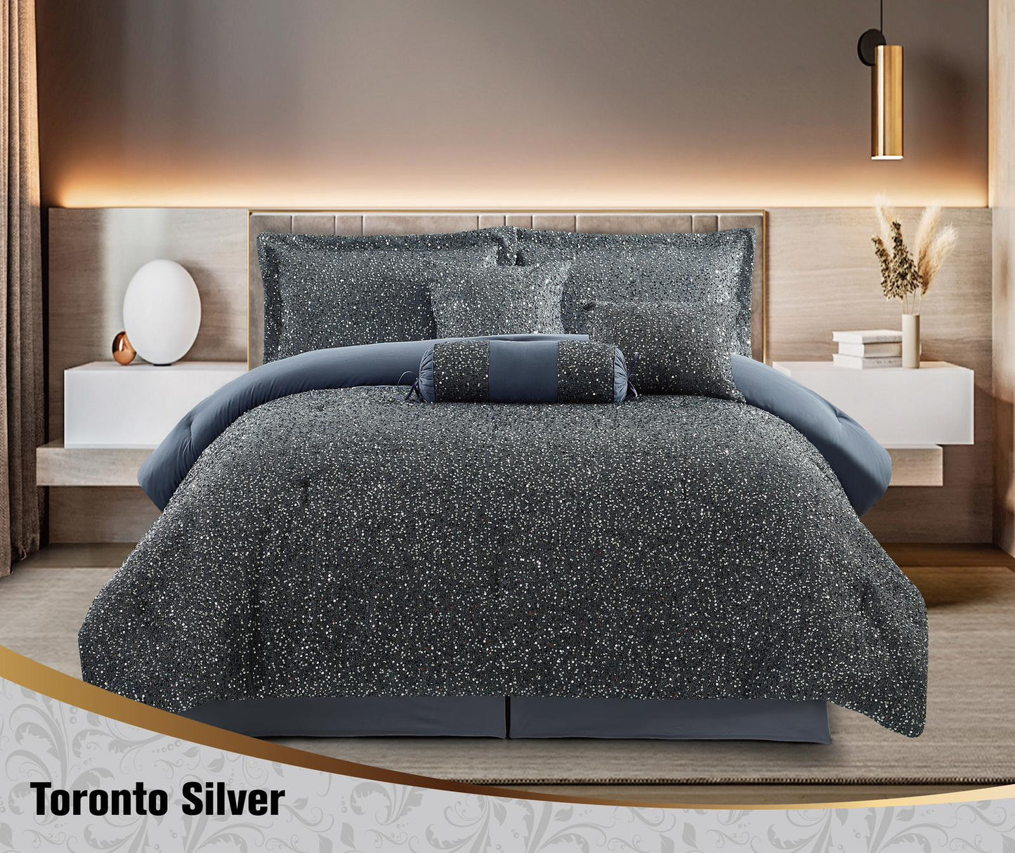 7PCS Mystical Modern Bedding Set