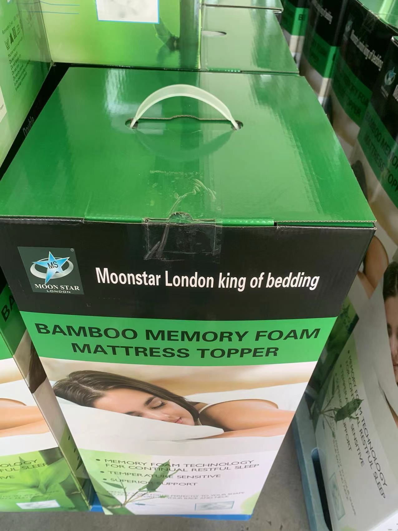 BAMBOG MEMORM FOAMY
MATTRESS TOPPER