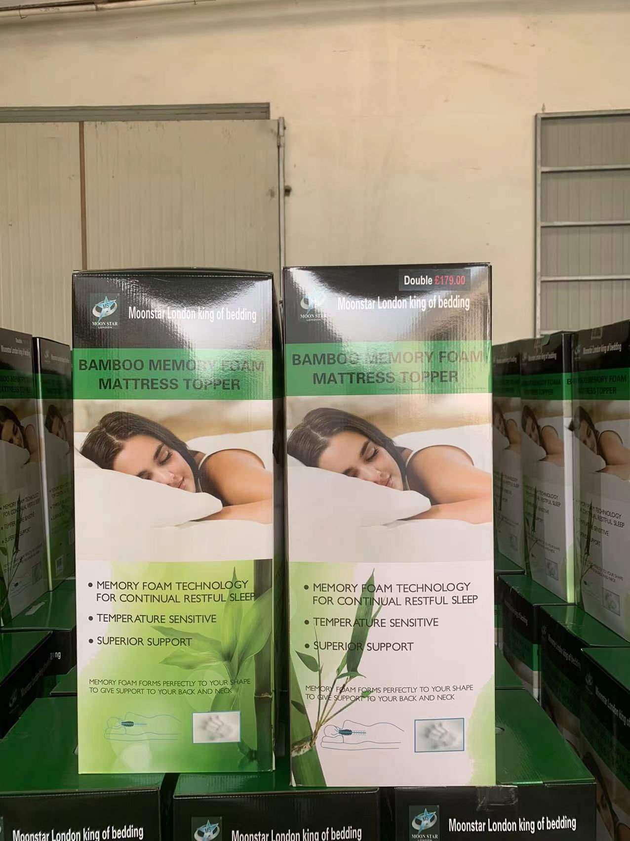 BAMBOG MEMORM FOAMY
MATTRESS TOPPER